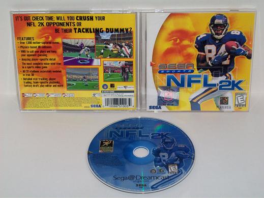 NFL 2K - Dreamcast Game